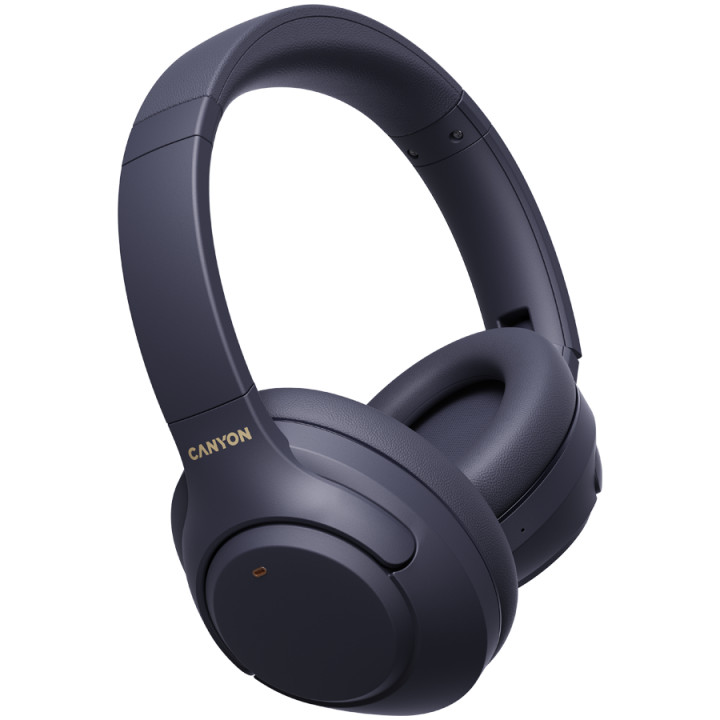 Bluetooth слушалки Canyon OnRiff 6 ANC Blue - CNS-CBTHS6BL