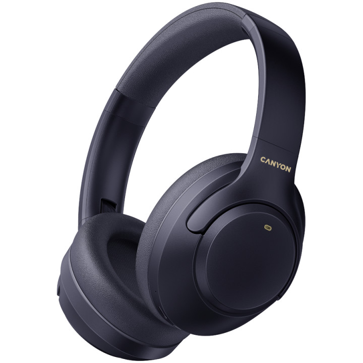 Bluetooth слушалки Canyon OnRiff 6 ANC Blue - CNS-CBTHS6BL