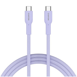 Кабел Canyon OnWire 60CL C-C 60W COLOR Braided 1m Purple - CND-CCAP60AB10PU