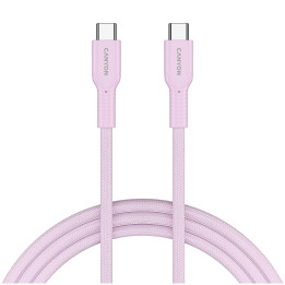 Кабел Canyon OnWire 60CL C-C 60W COLOR Braided 1m Pink - CND-CCAP60AB10PK