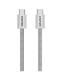 Кабел Canyon OnWire 60MG C-C 60W Magnet Braided 1m Light Grey - CND-CCMG60AB15LG
