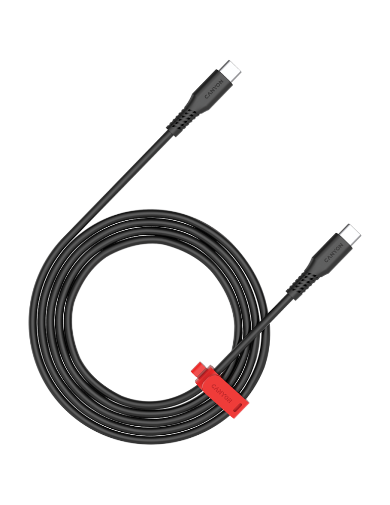 Кабел Canyon CC60SC C-C 60W 2m Black - CNS-CC60SC20B