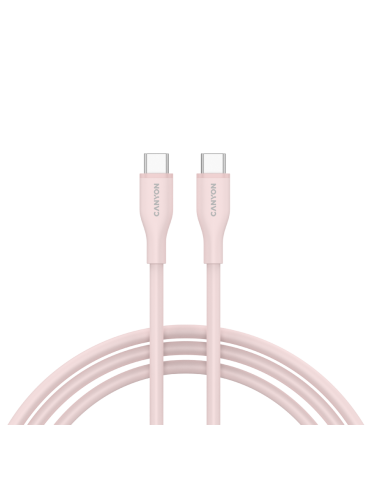Кабел Canyon CC60SC10 C-C 60W 1m Silicon Pink Sand - CNS-CC60SC10PS