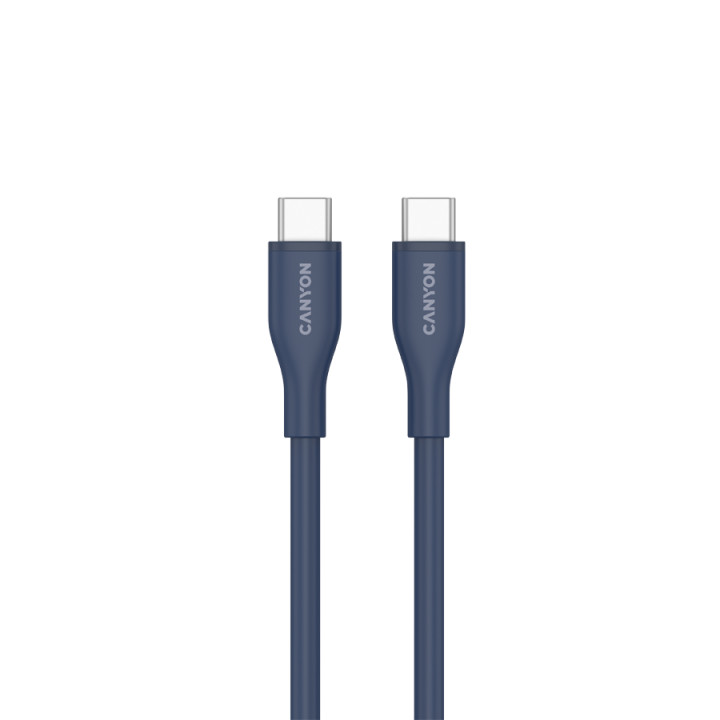 Кабел Canyon CC60SC10 C-C 60W 1m Silicon Dark blue - CNS-CC60SC10DB