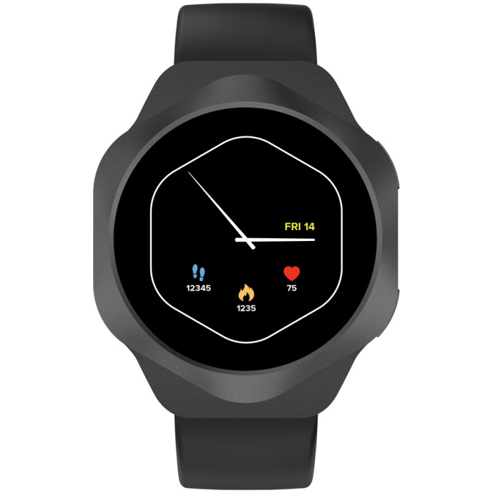 Смарт часовник Canyon Hexagon SW-88 BT-CALL Black - CNS-SW88BB