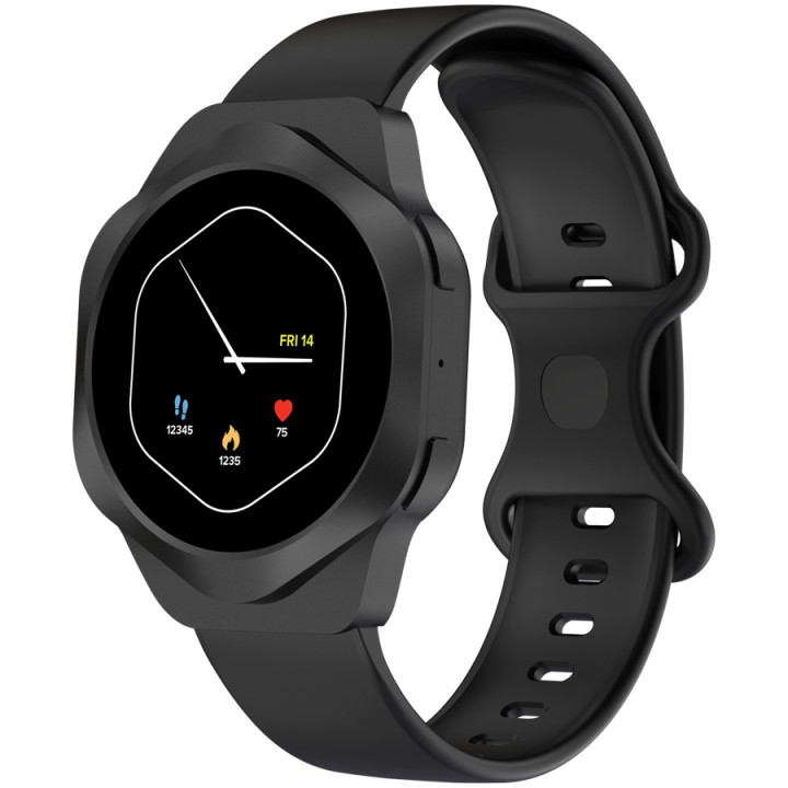 Смарт часовник Canyon Hexagon SW-88 BT-CALL Black - CNS-SW88BB