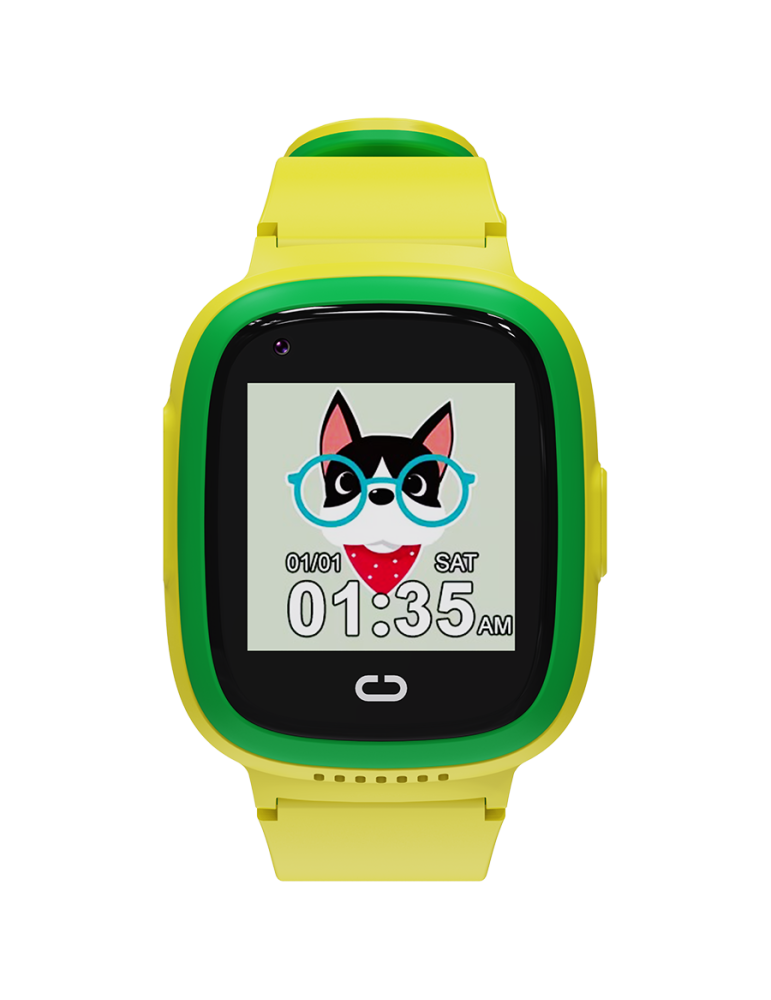 Смарт часовник за деца Canyon Sunny KW-48 Video 4G GPS Games Green - CNE-KW48YG