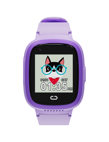Смарт часовник за деца Canyon Sunny KW-48 Video 4G GPS Games Violet - CNE-KW48VL