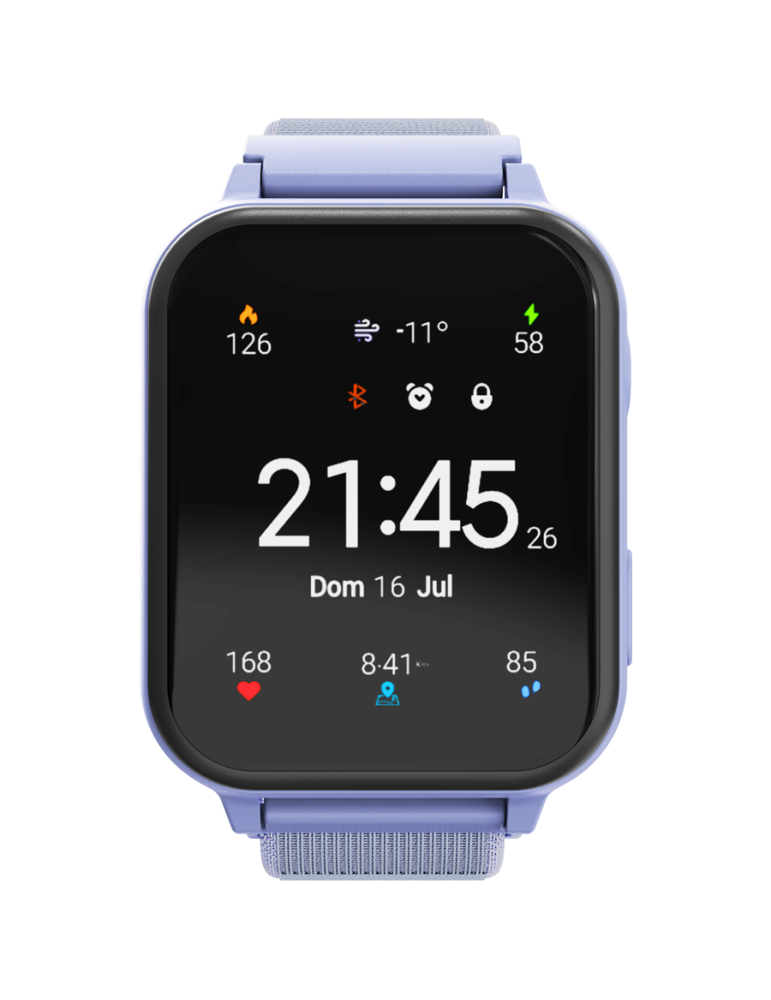 Смарт часовник за деца Canyon Alfie KW-37 MP3 Study Blue - CNE-KW37BL