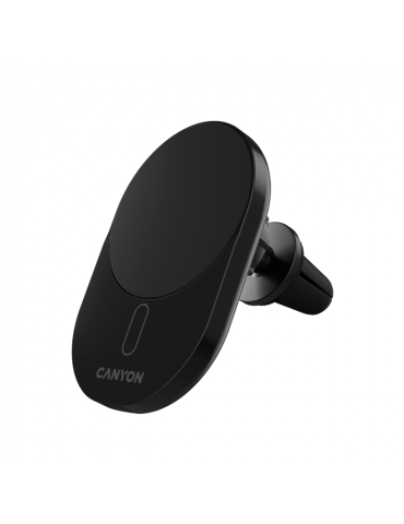 Зарядно за кола Canyon OnGrip 105 15W Qi2 Wireless Black - CNS-CCH105B