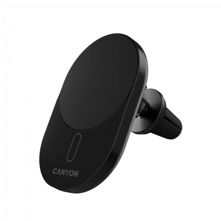 Зарядно за кола Canyon OnGrip 105 15W Qi2 Wireless Black - CNS-CCH105B