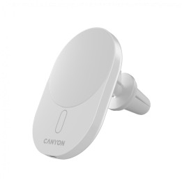 Зарядно за кола Canyon OnGrip 105 15W Qi2 Wireless White - CNS-CCH105W