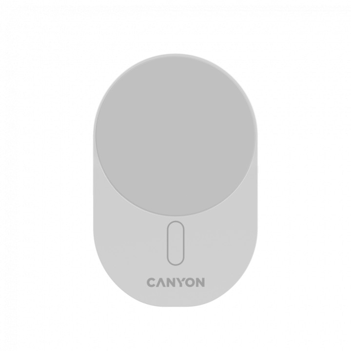 Зарядно за кола Canyon OnGrip 105 15W Qi2 Wireless White - CNS-CCH105W