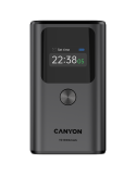 Външна батерия Canyon OnPower 130 TFT 10000 mAh PD30W Dark Grey - CNS-CPB130DG
