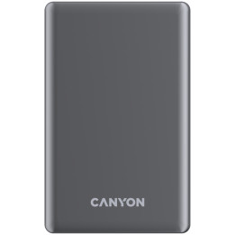 Външна батерия Canyon OnPower 510 slim Magsafe 10000 mAh PD20W Dark Grey - CNS-CPB510DG