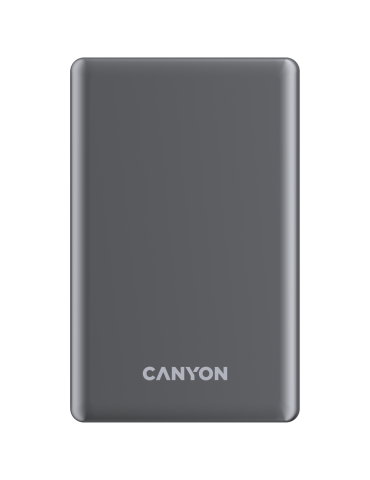 Външна батерия Canyon OnPower 510 slim Magsafe 10000 mAh PD20W Dark Grey - CNS-CPB510DG