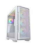 Кутия за компютър Cougar UNIFACE, Mid Tower, White - CGR-5C78W