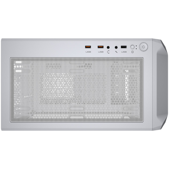 Кутия за компютър Cougar Archon 2 Mesh RGB, Mid Tower, White - CGR-5CC5W-MESH-RGB