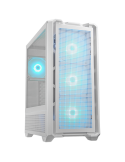 Кутия за компютър Cougar MX600, Mid Tower, White - CGR-57C9W-RGB