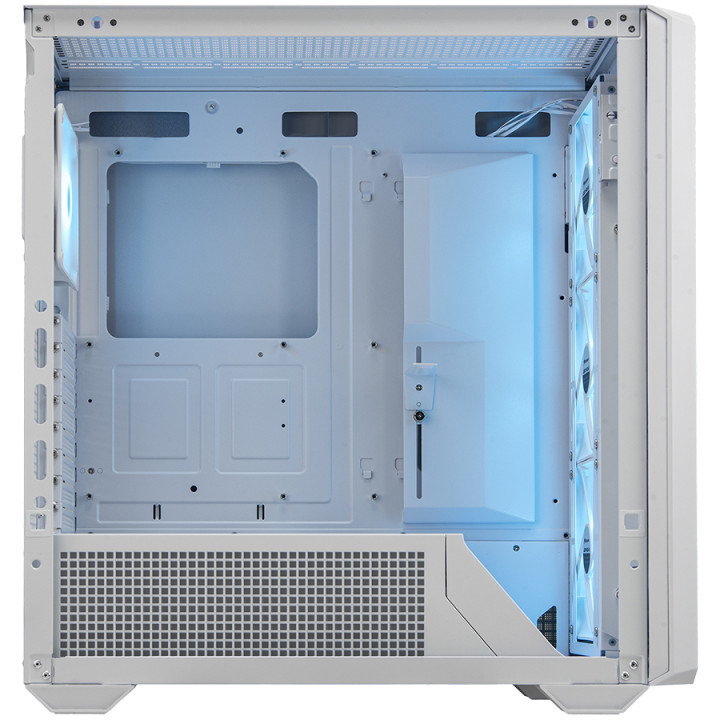 Кутия за компютър Cougar MX600, Mid Tower, White - CGR-57C9W-RGB