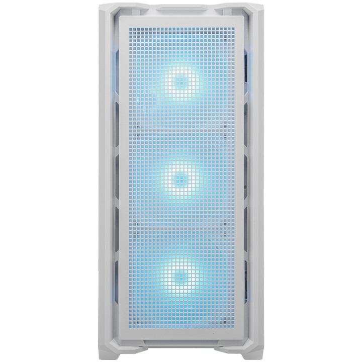 Кутия за компютър Cougar MX600, Mid Tower, White - CGR-57C9W-RGB