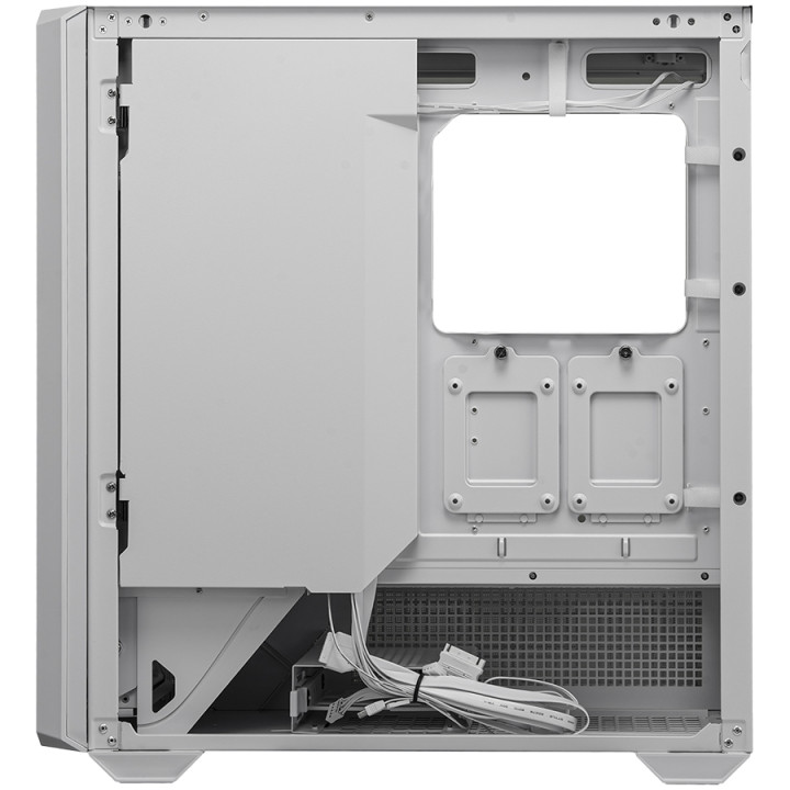 Кутия за компютър Cougar MX600, Mid Tower, White - CGR-57C9W-RGB