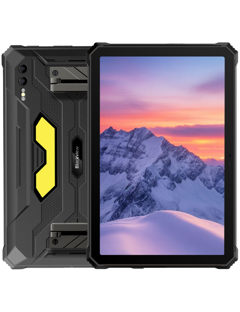 Таблет Blackview Active 10 Pro Rugged Tab 12GB/512GB, 10.95" FHD 1920x1200 IPS 90Hz Corning Glass 3, MT6878 Octa-core, 50MP Front/108MP-20MP Rear Camera infared nught vision, 30000mAh, 55W FC, Android 14, Black - BVACTIVE10_PRO-B