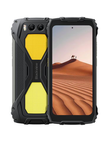 Смартфон Blackview BV7300, 6.67" HD  IPS 90Hz 6 256GB Helio G81 2GHz CAM 50 20MP(Night vision)/32MP IP68/IP69K/MIL-STD-810H NFC BT5.3 528gr 15000mAh 45W Camping lights Black - BV7300_B