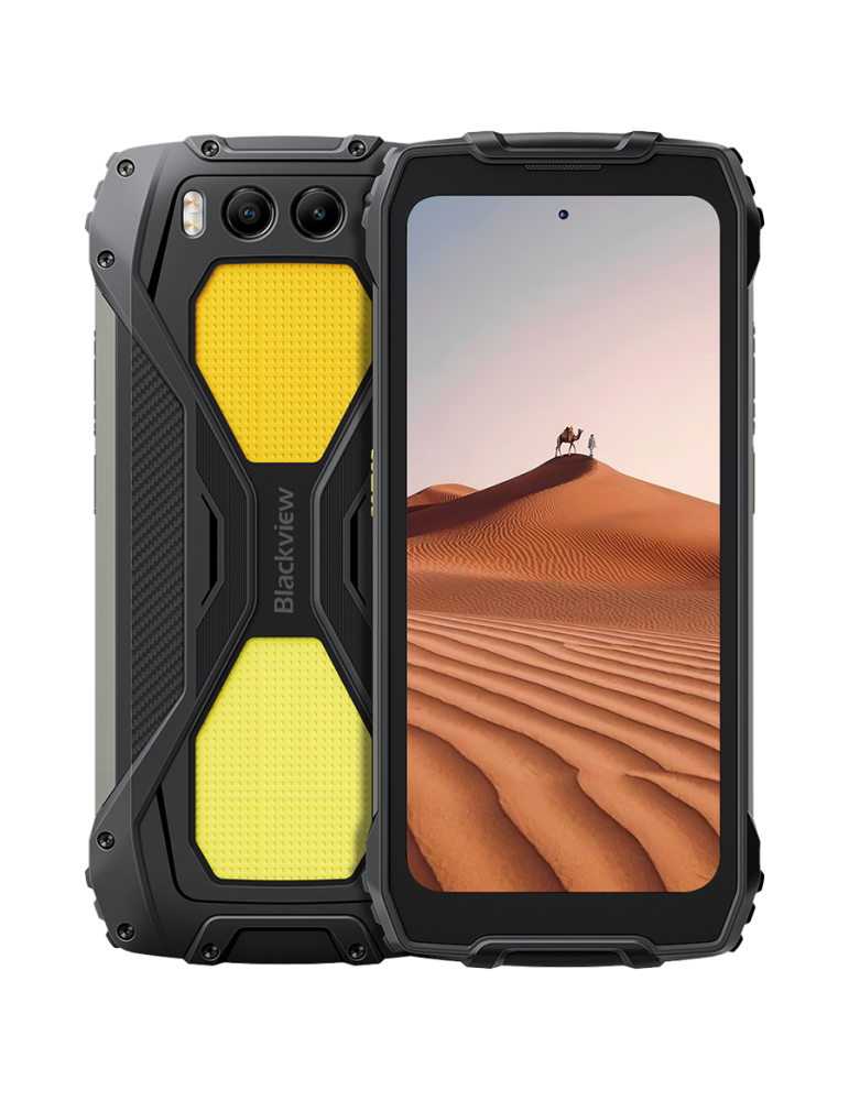 Смартфон Blackview BV7300, 6.67" HD  IPS 90Hz 6 256GB Helio G81 2GHz CAM 50 20MP(Night vision)/32MP IP68/IP69K/MIL-STD-810H NFC BT5.3 528gr 15000mAh 45W Camping lights Black - BV7300_B