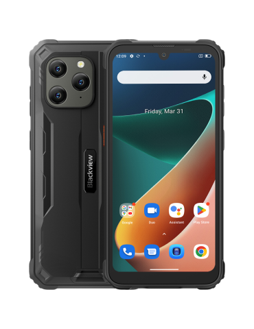 Смартфон Blackview Rugged BV5300 PRO, 6.10" HD IPS 720x1560, 4GB/64GB, MT6765 Octa-core 2.3GHz, Front 8MP/Rear 13MP, NFC, LTE, 6580mAh, Android 14, Black - BV5300PRO_BK