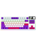Безжична механична геймърска клавиатура Lorgar KBP70TKLW, Wireless TKL Mechanical Gaming Keyboard Pro, White, EN layout - LRG-KBP70TKLW-WH-US