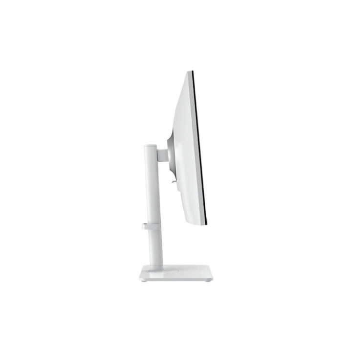 Монитор MSI Modern MD272UPSW, 27", 4ms, IPS, 3840x2160 (UHD), 16:9, Flat, Smart Google TV, Remote Control, HDR Ready, 300 nits, 1000:1, DP(1.4a), HDMI2.0b, TypeC DP, USB (2.0), LAN, WiFi 5, BT 5, Dolby Audio, Heigh Adj., White - 9S6-3PB19H-261