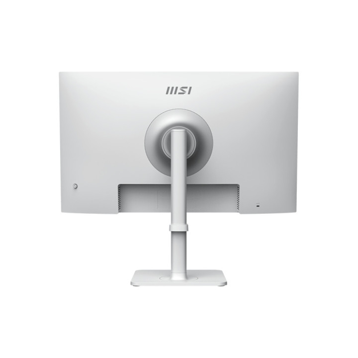 Монитор MSI Modern MD272UPSW, 27", 4ms, IPS, 3840x2160 (UHD), 16:9, Flat, Smart Google TV, Remote Control, HDR Ready, 300 nits, 1000:1, DP(1.4a), HDMI2.0b, TypeC DP, USB (2.0), LAN, WiFi 5, BT 5, Dolby Audio, Heigh Adj., White - 9S6-3PB19H-261