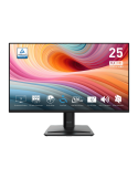 Монитор MSI PRO MP252 E2, 24.5", 1920x1080, FHD IPS Anti-glare, 1ms (MPRT) 4ms (GTG), 120Hz, Video ports: HDMI 1.4 (FHD@120Hz), DisplayPort (1.2a) - 9S6-3PC9CT-001