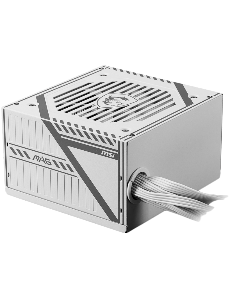 Захранване MSI MAG A650BNL WHITE,  650W, 80 PLUS Bronze, 120mm low noise Fan