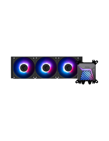 Водно охлаждане за процесор MSI MAG CORELIQUID A15 360, Intel LGA 1700/1851, AMD AM5/AM4 - 306-7ZW9A11-L80