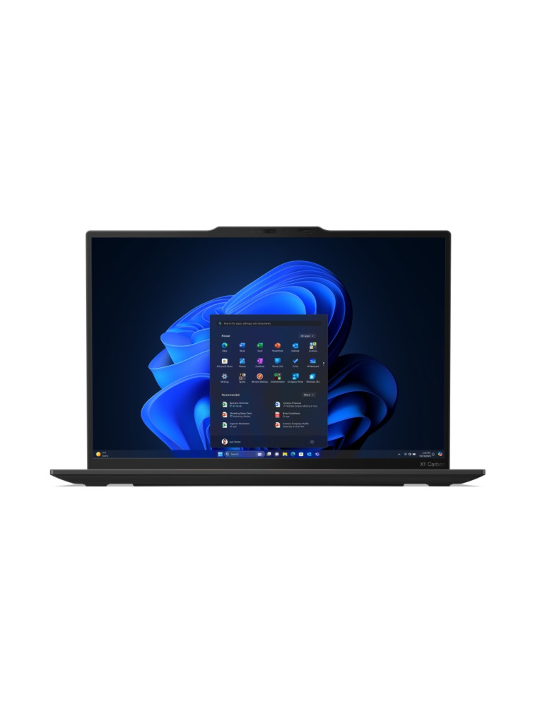 Лаптоп Lenovo ThinkPad X1 Carbon G13 Aura Intel Core Ultra 7 258V, 14" WUXGA (1920x1200) IPS, AG, Touch, RAM 32GB LPDDR5x, 1TB SSD, NPU up to 47 TOPS, 8MP Cam, FPR, Win 11 Pro - 21NS004RBM