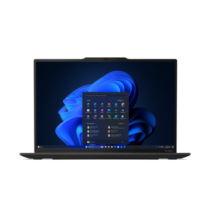 Лаптоп Lenovo ThinkPad X1 Carbon G13 Aura Intel Core Ultra 7 258V, 14" WUXGA (1920x1200) IPS, AG, Touch, RAM 32GB LPDDR5x, 1TB SSD, NPU up to 47 TOPS, 8MP Cam, FPR, Win 11 Pro - 21NS004RBM