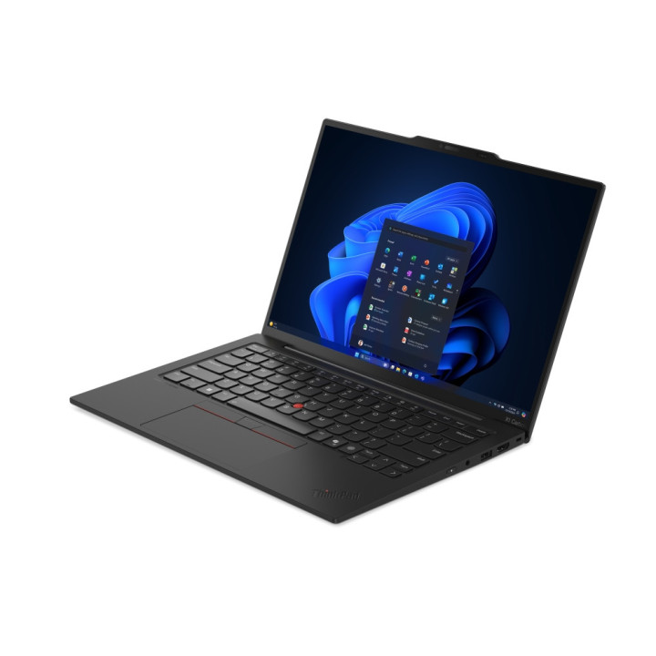 Лаптоп Lenovo ThinkPad X1 Carbon G13 Aura Intel Core Ultra 7 258V, 14" 2.8K (2880x1800) OLED A, 32GB LPDDR5x, 1TB SSD, NPU up to 47 TOPS, FHD Cam, WLAN, BT, WWAN, FPR, Win 11 Pro - 21NS004MBM