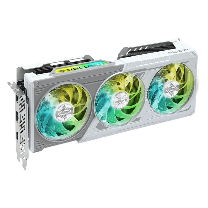 Видео карта ASRock Radeon RX 9060 XT Steel Legend 16GB OC GDDR6, 128bit - RX9060XT SL 16GO