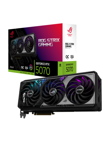 Видео карта Asus ROG Strix RTX 5070 OC 12GB GDDR7, 192bit - 90YV0M80-M0NA00