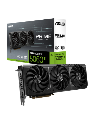 Видео карта Asus PRIME RTX 5060 TI 16GB OC GDDR7, 128bit - 90YV0MH2-M0NA00