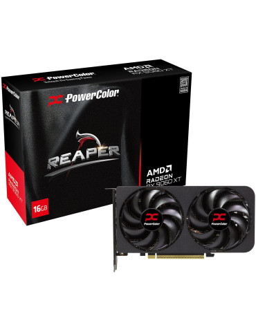 Видео карта PowerColor Radeon RX 9060 XT Reaper 16GB GDDR6, 128bit - 1A1-G00433800G