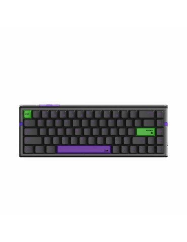 Професионална геймърска механична клавиатура ATK RS6 Ultra, 8K, TTC RGB Magneto [Linear] - Night Hunter - RS6-ULTRA-NIH-RGB-TTC