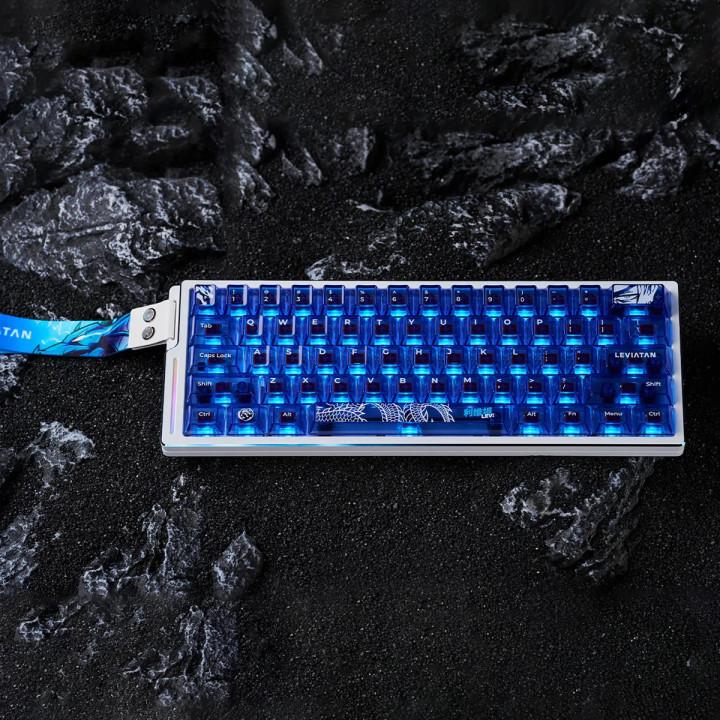 Професионална геймърска механична клавиатура ATK EDGE 60 HE Leviatan, 8K, TTC RGB Magneto Switches - EDGE60-HE-M-TTC
