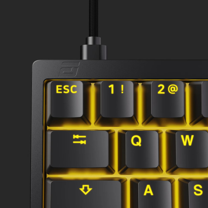 Професионална геймърска механична клавиатура Endgame Gear KB65HE 8K , Gateron Magnetic Switches, Hall Effect, RGB - Black - EGG-KB65HE-8K-RUS