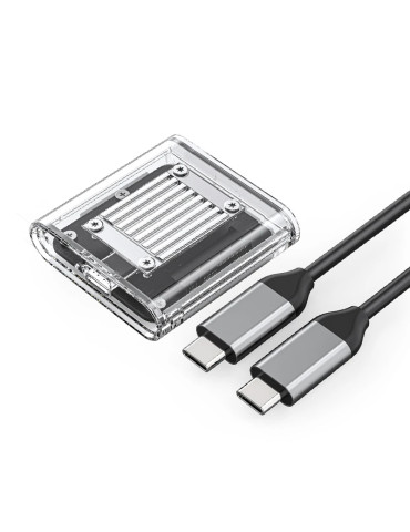 Външна кутия за диск Orico Storage - Case - M.2 2230 NVMe, 10Gbps, Gray - TC20-M2-10G-GY-BP