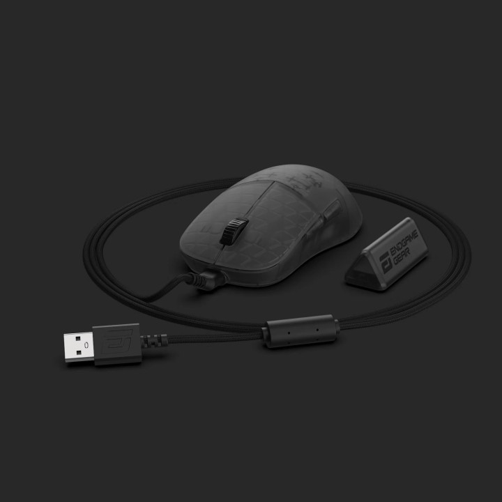 Професионална безжична геймърска мишка Endgame Gear  XM2w 4K , Dark Frost - EGG-XM2W-4K-DF