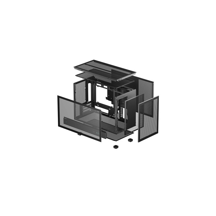 Кутия за компютър DeepCool CH260, mATX - R-CH260-BKNGM0-G-1