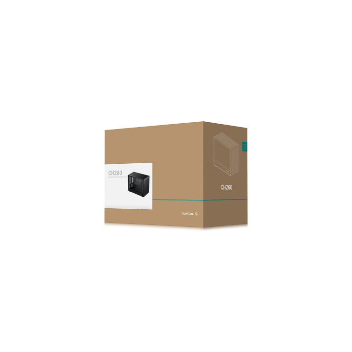 Кутия за компютър DeepCool CH260, mATX - R-CH260-BKNGM0-G-1